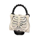 Bolsa De Osso Impressa Em 3D Com Design De Esqueleto Gótico, Bolsa Funcional Para Festa De Halloween