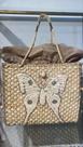 Bolsa de palha borboleta