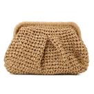 Bolsa de Palha Emprier Clutch Transversal para Praia e Verão