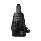 Bolsa De Peito Masculina De Couro Com Carregamento USB, Marca De Luxo Kangaroo, Bolsa De Ombro Para