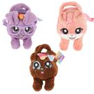 Bolsa de Pelúcia Infantil Pet Sortida Linha Make Brinq com Alça Transversal PoliBrinq - BO02