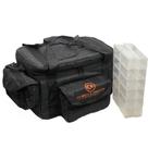 Bolsa de pesca apetrechos c3 fishing - c/ 2 estojos - alta qualidade - grande