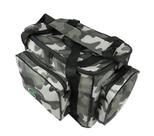 Bolsa de pesca camping apetrecho ebf combat camuflada urbano grande - resitente