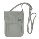 Bolsa de pescoço Travelon com bloqueio de RFID, roupa íntima cinza