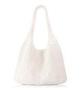 Bolsa de Playa COOKOOKY de Crochet para Mujer con Diseño de Malla Beige Bolsa de Playa COOKOOKY de Crochet para Mujer con Diseño de Malla Beige
