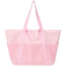 Bolsa de Playa F-color Impermeable a la Arena Gran Capacidad Color Rosa