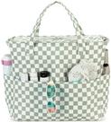 Bolsa de Playa LEDAOU Impermeable y Resistente a la Arena para Mujer, Tote Verde