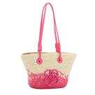 Bolsa de Praia Chenson Sacola Palha Pequena Feminina