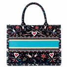 Bolsa de Praia com Zíper Espaço Interno Amplo e Design Floral