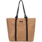 Bolsa de praia de palha Avisky Crochet, de tecido grande para mulheres