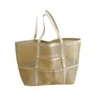 Bolsa De Praia Dobrável De Grande Capacidade E Leve Para Mulheres, Bolsa De Compras Casual Para