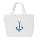 Bolsa de Praia Estampada com Âncoras Anemoss