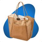 Bolsa De Praia Feminina Bolsa Crochê Grande Tote De Praia