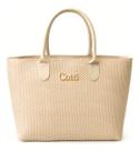 Bolsa De Praia Feminina Cotti Com Bolso Interno Para Moedas
