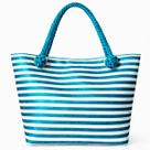 Bolsa de Praia Feminina Espaçosa com Alça Trançada e Necessaire Inclusa