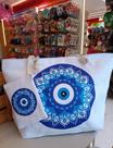 Bolsa de praia grande olho grego Bolsa de praia grande olho grego