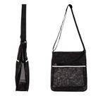 Bolsa de praia JRAIYBZ Mesh Mushroom Foraging com zíper para adultos