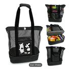 Bolsa de praia Mickey preta