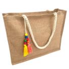 Bolsa De Praia Palha Feminina Com Zíper De Ombro Sacola Ecobag Tote Juta natural bolsa ecológica moda verão Bolsa De Praia Palha Feminina Com Zíper De Ombro Sacola Ecobag Tote Juta natural bolsa ecológica moda verão