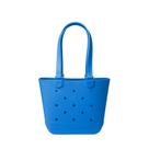 Bolsa de praia Simple Modern Waterproof Getaway Rubber Tote Blue Bolsa de praia Simple Modern Waterproof Getaway Rubber Tote Blue