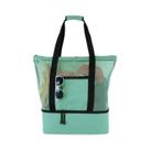 Bolsa De Praia Transparente À Prova d'Água Para Mulheres, Dupla Camada, Alta Capacidade, Ideal Para
