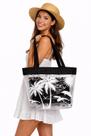 Bolsa de Praia Transparente Com Necessaire Impermeável Verão