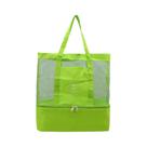 Bolsa De Praia Transparente Impermeável Para Mulheres, Dupla Camada, Alta Capacidade, Ideal Para