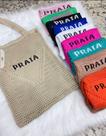 Bolsa de praia tricot