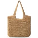 Bolsa de praia Trifabricy Straw para mulheres de grande capacidade
