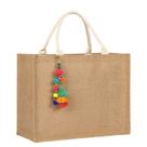 Bolsa de praia Trifabricy Woven Straw impermeável para mulheres