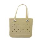 Bolsa De Praia XL Impermeável De Borracha EVA Para Mulheres, Cesta De Armazenamento Para Piquenique