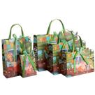 Bolsa de presente, bolsa de papelão para festas, animais de desenho animado para crianças x5