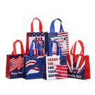 Bolsa de presente, Dia da Independência, não tecida, 20x20x9cm, 12 unidades