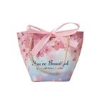 Bolsa de presente Sakura White Cardboard Mini 14x10x7cm 10 unidades
