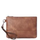Bolsa de pulso feminina de couro de grande capacidade Wallet CLUCI
