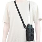 Bolsa de rádio de nylon MOLLE Tactical Holster para walkie-talkie