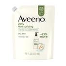 Bolsa de recarga de 473 ml para limpeza facial Aveeno Daily Moisturizing