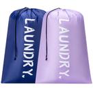 Bolsa de roupa suja de viagem Aegero 28x40cm, lavável à máquina, pacote com 2 unidades