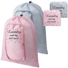 Bolsa de roupa suja de viagem Boao, lavável, 2 unidades