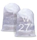 Bolsa de roupa suja Meowoo Large Mesh 27 x 36 polegadas branca 2 unidades