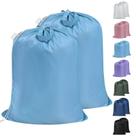 Bolsa de roupa suja Polecasa Heavy Duty Large, pacote com 2 unidades, 28x36 Gulf Blue