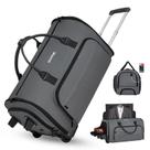 Bolsa de roupas rolante DEVPNR 59L com rodas e compartimento para sapatos