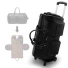 Bolsa de Roupas Rolante Modoker 3 em 1 com Rodas - Preta