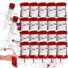 Bolsa de sangue para bebidas Lansian Halloween 300 ml (20 pacotes)