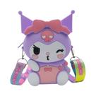 Bolsa De Silicone Kawaii Hello Kitty Pequena Bolsa De Moda Sanrio Princesa Armazenamento De
