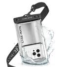 Bolsa de telefone impermeável Case-Mate IP68 para iPhone Silver