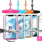 Bolsa de telefone impermeável GLBSUNION para iPhone Samsung, pacote com 4