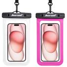 Bolsa de telefone impermeável Hiearcool Universal IPX8 de até 8,3 polegadas