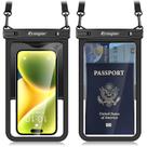 Bolsa de telefone impermeável Rynapac IPX8 de 8,5 polegadas para iPhone Galaxy