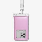 Bolsa de telefone impermeável Sonix, capa flutuante com cordão rosa
